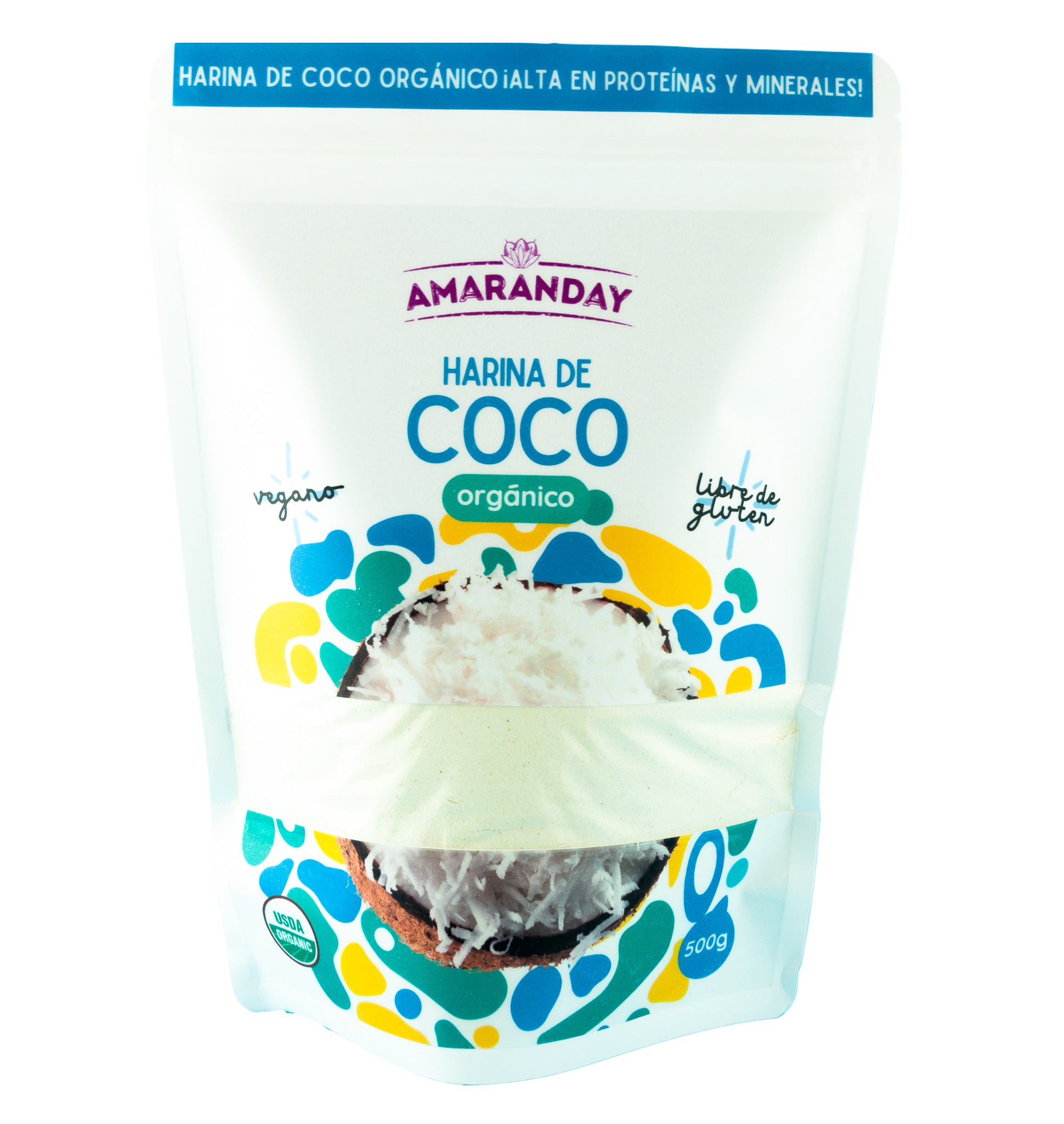 Harina de Coco Orgánico - 500 grs.