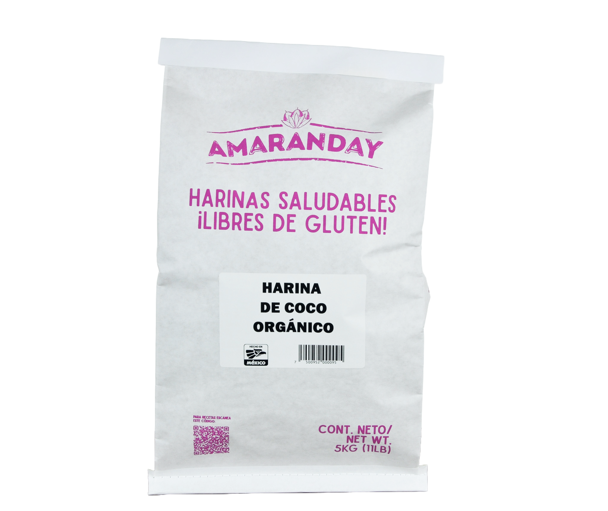 Harina de Coco Orgánico 5 kg