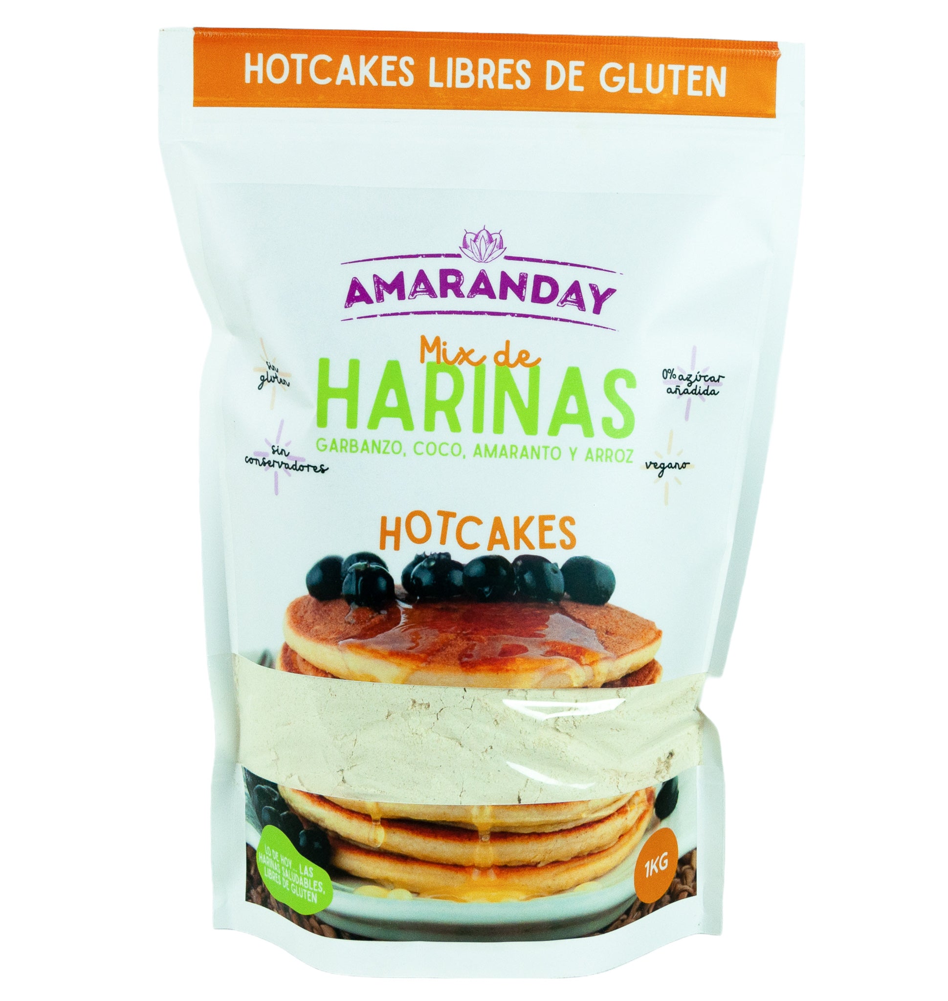 Mix de Harinas para Hotcakes 1 kg    ¡ Para toda la familia !