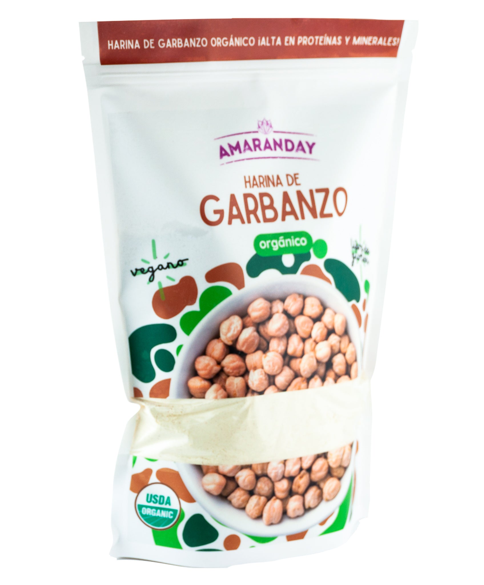 Harina De Garbanzo Organico Dicomere x 450 grs - MultiOrgánica